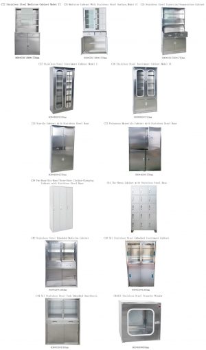 Stainless Steel Medicine Cabinet Model II