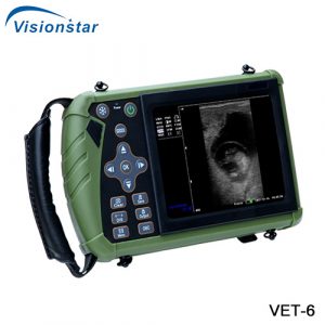 Black & White Handheld Veterinary Ultrasound Machine