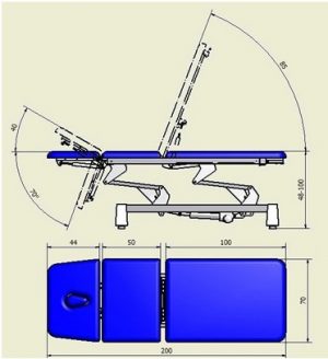 OpenMedis Hydraulic Treatment Table