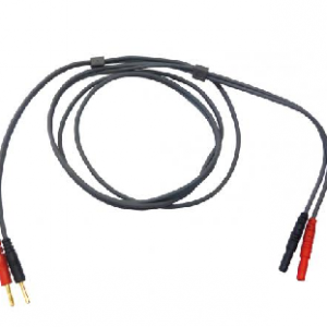 1 Pair of Electrode Connection Cables for Electrotherapy AD01006
