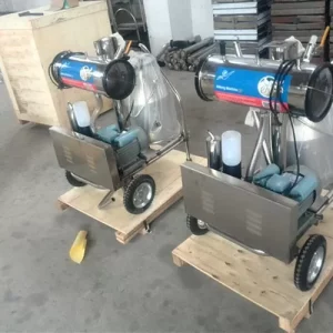 Mobile Type Portable Milking Machine With Stainless Steel Bucket , Customized