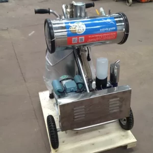 220 Volt Removable One Cow Milking Machine With Single Bucket , Customized