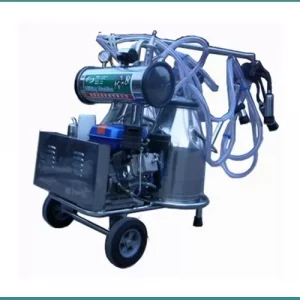 Pail Portable Diesel / Petrol Motor Mobile Milking Machine With Westifilia Milking Liner