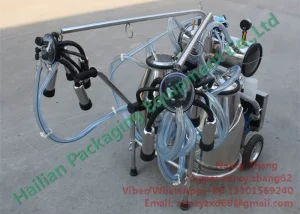 Automated Gasoline Engine Mobile Milking Machine Dairy Milking Equipment - Image 4