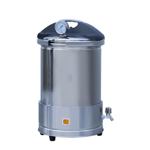 Anti drying Portable Stainless Steel Pressure Steam Sterilizer