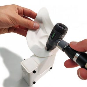 Canine Ear Model for Learning Otoscope Examinations and Ear Cleaning Techniques