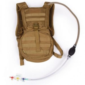 Manual Blood Pumping System with Reservoir Backpack