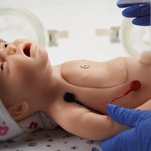 Baby C.H.A.R.L.I.E. Neonatal Resuscitation Simulator with ECG