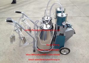 CE Friendly Household Portable Dairy Milking Machine For Cow_1