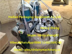 CE Friendly Household Portable Dairy Milking Machine For Cow_2