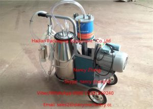 Single Cow Portable Piston Pump Dairy Milk Machine With Copper Wire Motor_4