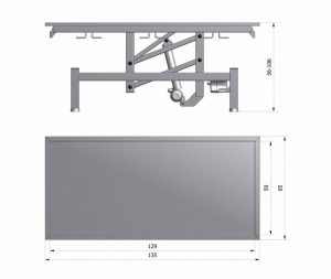 E03 Veterinary Table Electric - Image 2