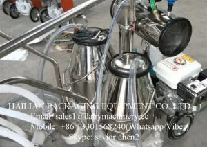 Gasoline Milking Machine With Electric Motor & Dual Use Milking Machine_1