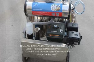 High Efficiency Vacuum Pump Dairy Cow Milking Machine_Mobile Milker_3