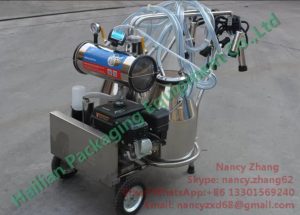 Farm Milking Equipment Portable Cow Milker with Petrol or Gasoline Engine_2