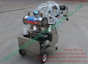 Farm Milking Equipment Portable Cow Milker with Petrol or Gasoline Engine_4