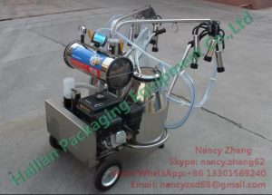 CE Certificate Portable Milking Machine for Cow Dairy Farm Milking_2